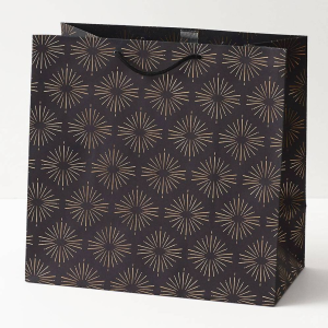 Gold Starburst Large Gift Bag