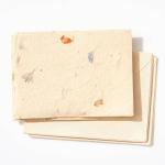 Fine Paper Pressed Flower Stationery Set