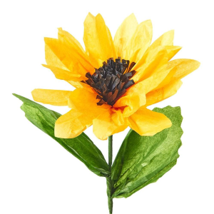 Yellow Sunflower Paper Flower
