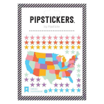 Fuzzy USA Sticker Sheet