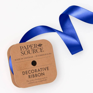 Satin Cobalt Ribbon 1 10YD