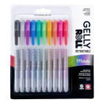 Sakura Gelly Roll Retractable - Metallic - 10 pack