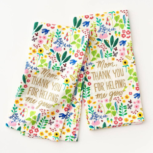 Helping Me Grow Garden Tea Towels