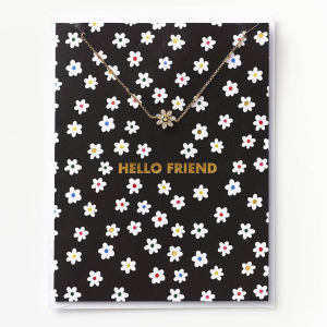 Hello Friend Daisy Bracelet Greeting Card