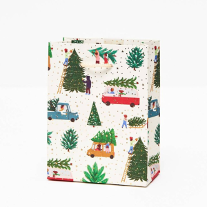Christmas Tree Lot Small Gift Bag