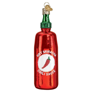 Hot Sriracha Sauce ornament