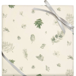Delicate Greenery Continuous Roll Wrap