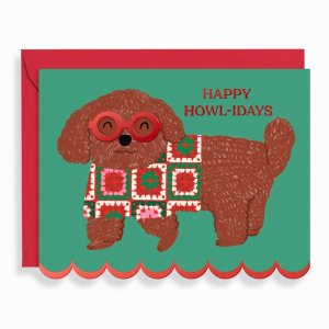 Sweater Dog Holiday Card Set
