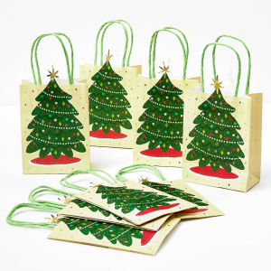 Tree Treat Bags S/8
