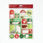 Christmas Critters Adhesive Tags