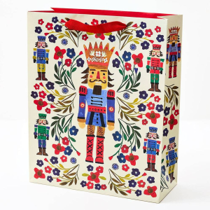 Christmas Nutcracker Large Gift Bag