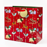 Holiday Carousel Large Gift Bag