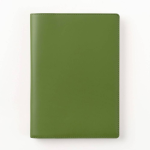 Paper Source Green Leather Refillable A5 Journal Cover