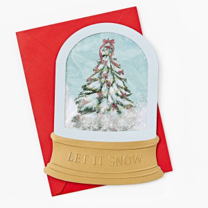 Christmas Snowglobe Stationery Set
