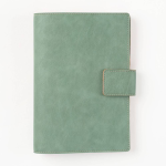 Paper Source Sage Green A5 Leather Journal Cover with Clasp