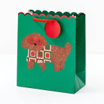 Sweater Dog Medium Gift Bag