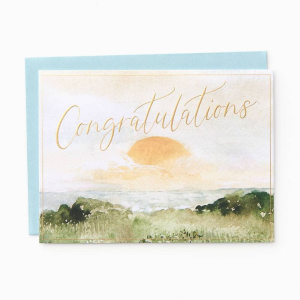 CONGR EMB A6 Congrats Sunrise FLD