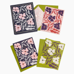 Funky Floral Thank You Card Set
