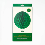 Green Med Sphere Paper Honeycomb Ball 10 inches