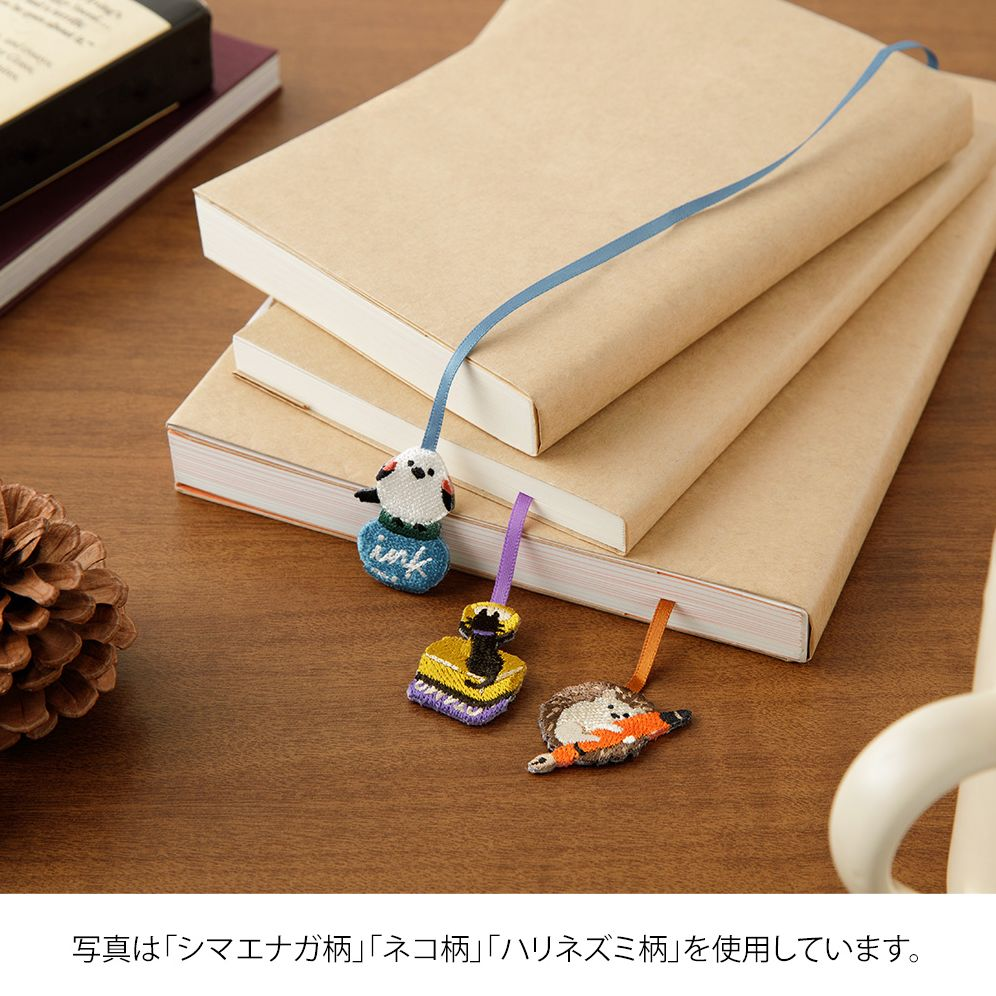 Midori Embroidery Bookmark Clip Cat - Image 7