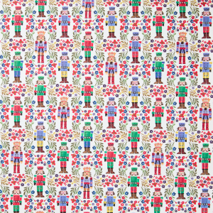 Christmas Nutcracker Flat Wrap