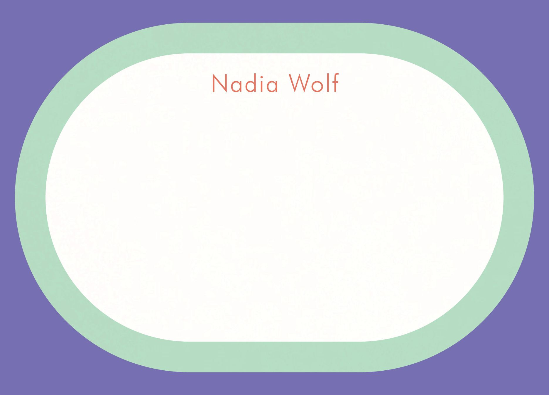 Overlapping Ovals Stationery - Image 2