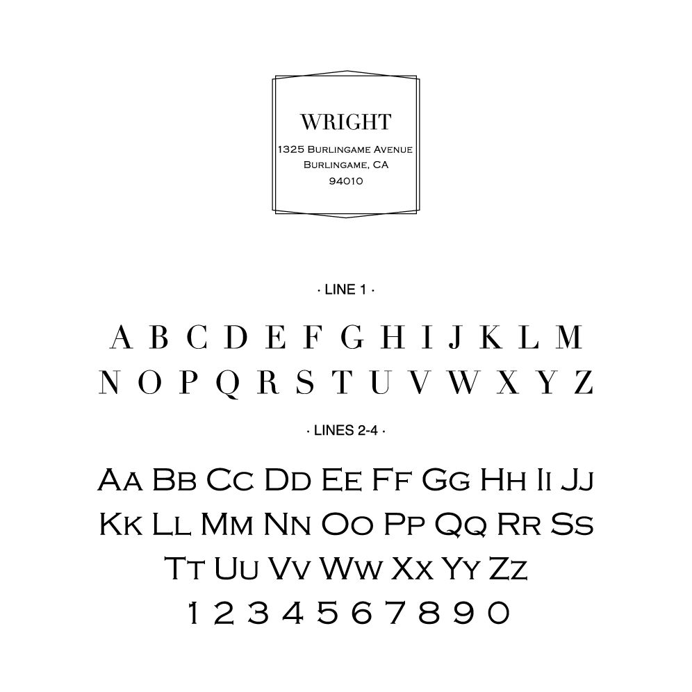 Fineline Foil Custom Stamp - Image 2