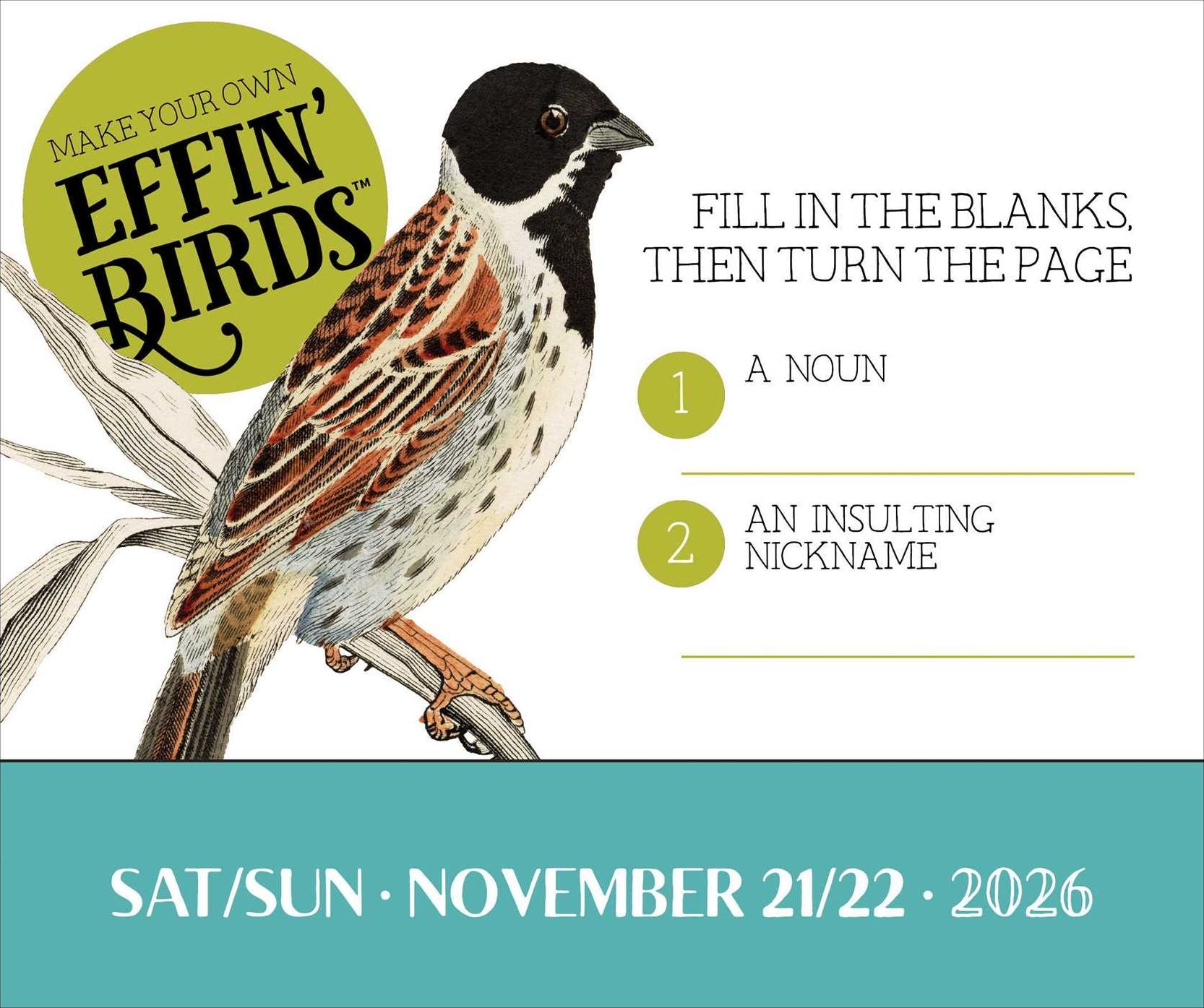 2026 Effin' Birds Day-to-Day Calendar - Image 2