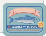 Sardines Anniversary Card