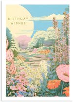 Garden Path Birthday Card
