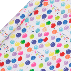 Colorful Balloon Roll Wrap