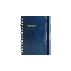 Delfonics Geo Blue Ocean Notebook - Large