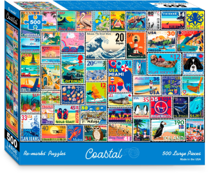 Coastal 500 Large Piece Jigsaw Puzzle
