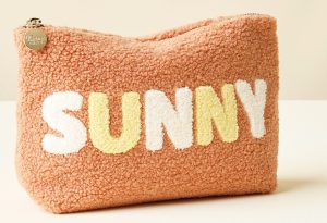 Sunny Teddy Pouch