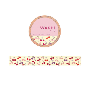 Cherry Hearts Washi Tape