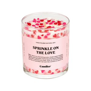 Sprinkle Love Candle
