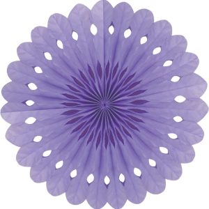 Detailed fan. 30cm. Light Purple