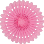Detailed fan. 30cm. Light Pink