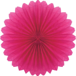 Plain fan. 40cm. Fuschia