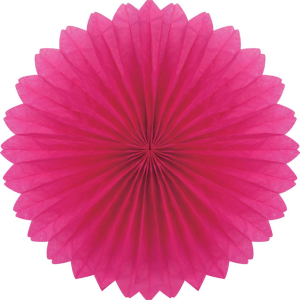 Plain fan. 40cm. Fuschia