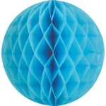 Light Blue SM Paper Honeycomb Sphere