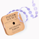 Purple Daisy Ribbon 3/4 10YD