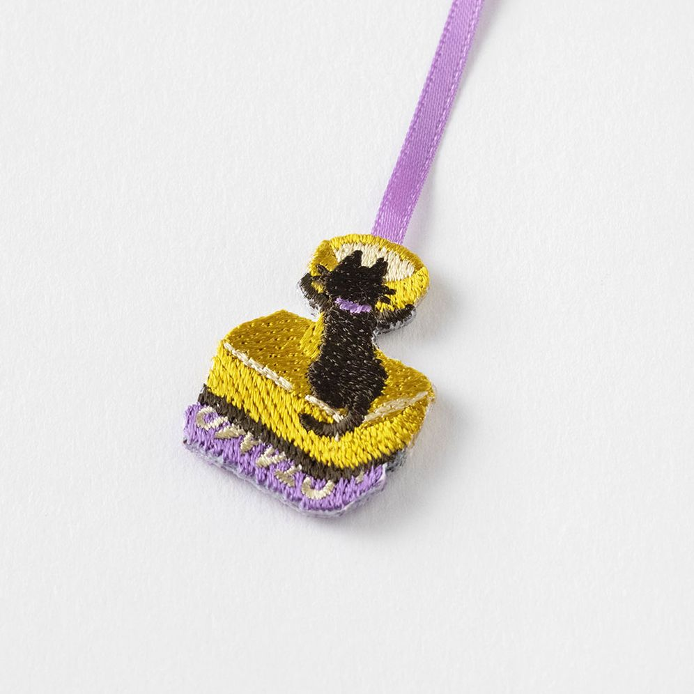 Midori Embroidery Bookmark Clip Cat - Image 9