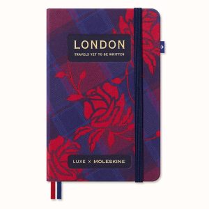 LUXE x Moleskine - London City Travel Guide Pocket Notebook