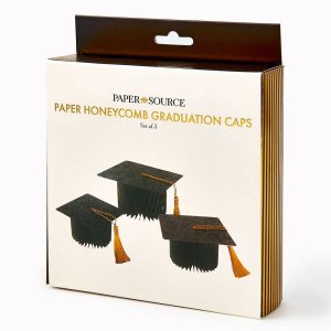 Graduation Cap Honeycomb Décor