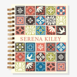 12-Month Mosaic Tile Custom Planner