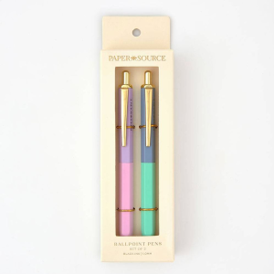 PS Collection Colorblock Pastel Ballpoint S/2
