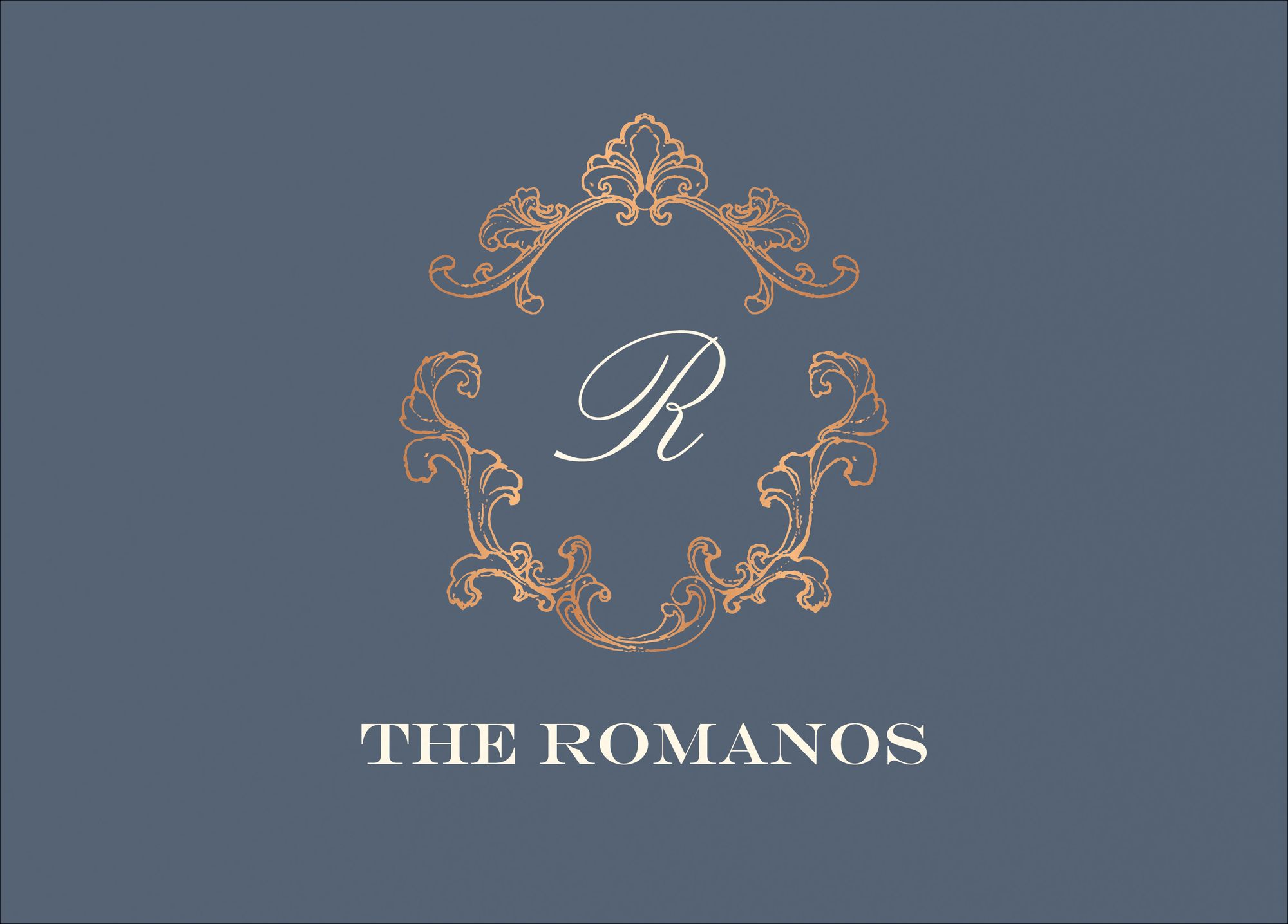 Gilded Filigree Foil Thank You Card - Image 3