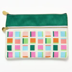 Sticky Notes Canvas Pouch