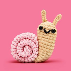 Mimi the Snail Learn to Crochet kit